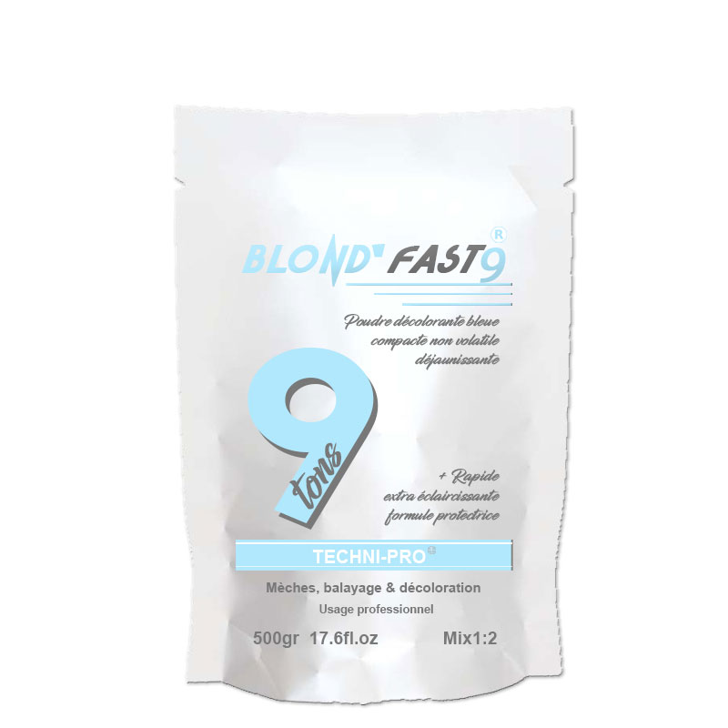 Blond'Fast 9 poudre decolorante 9 tons 500gr